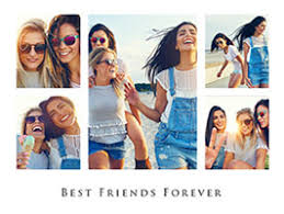 Best Friend Collage Xxl Gift Idea 250 Free Templates