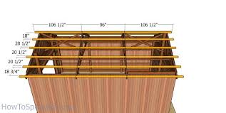 pole barn roof plans howtospecialist