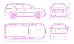 Full Size Suvs Dimensions Drawings Dimensions Guide