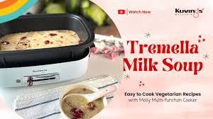 tremella milk soup dessert recipe