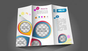 Tri Fold Brochure Illustrator Template Free Download Ai Brochure