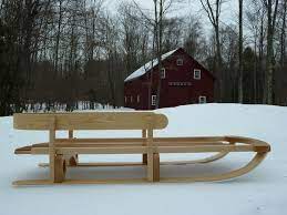 Shop kids wood sled & more. Snow Sled For My Boys Finewoodworking