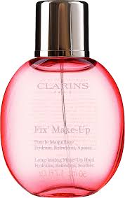 set clarins fix make up set lip oil