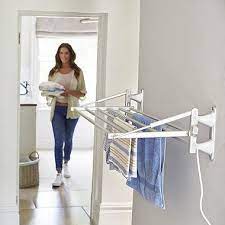 Our hanging clothes rails are available in 3 sizes: Dry Soon Wall Mounted Indoor Airer Electric Clothes Airers Wall Mounted Clothes Dryer Wall Mounted Drying Rack Small Utility Room