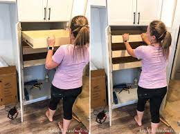 diy pull out drawers for pantry