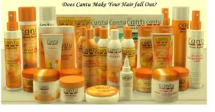 does cantu make your hair fall out