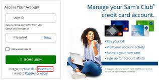 Your credit account can be paid in any sam's club store at the member services desk, and likewise payments can be made at walmart. Sam S Club Credit Card Login At Samsclub Syf Com Login