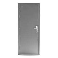 steel security door with multi point
