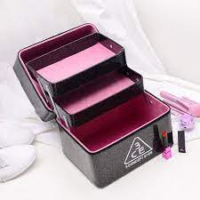 brand new 3ce makeup storage box women