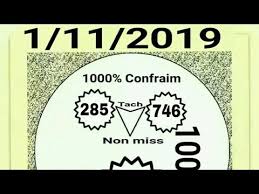 Thai Lottery 3up Thailand Lottery Vip New 3up Non Miss Paper Date 1 11 2019
