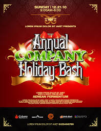 Holiday Party Flyer Template 19 Flyer Designs For A