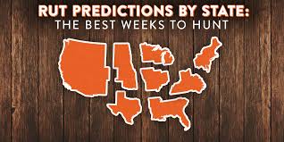 Data Driven State By State Rut Predictions For 2018