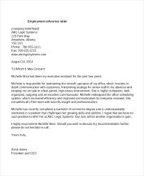 Reference Letter Template For Employer Calmlife091018 Com