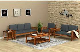 5 seater solid wood sofa set