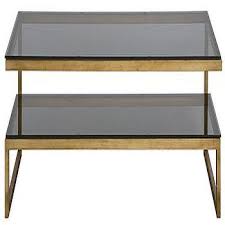 Glass Two Tier Coffee Table S