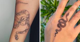 85 snake tattoos that may have you