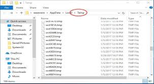 temporary files how to delete