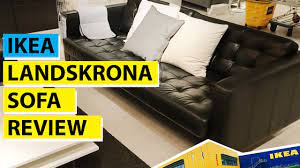 ikea landskrona sofa review you