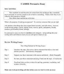 persuasive essay template 7 free
