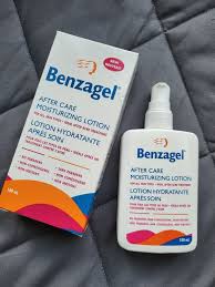 benzagel after care moisturizing lotion