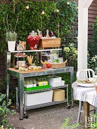 Potting Bench Outdoor Kitchen
