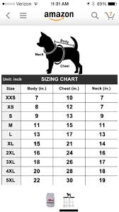 Dog Size Chart Doggie Stuff Pet Clothes Dog Coats Dogs