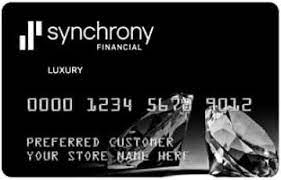 synchrony luxury credit card