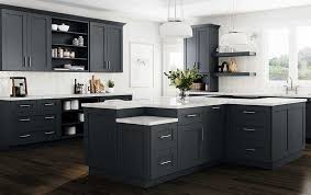 These are much taller than base cabinets and may be up to 8 feet high. Ideal Cabinetry Norwood Deep Onyx Home Magic Llc