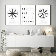 Nordic Celtic Viking Old Norse Canvas