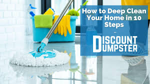 how to deep clean your home in 10 steps