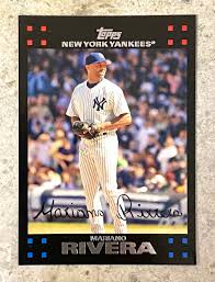See more ideas about baseball card packs, baseball, baseball cards. Mariano Rivera 2007 Topps New York Yankees Baseball Card Hof Kbk Sports