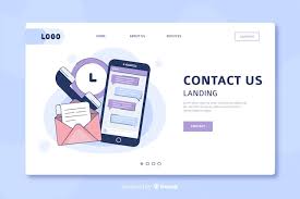 contact us page vectors ilrations