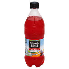 minute maid fruit punch soda at