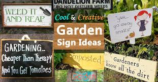 There are many ways to make garden signs. Garden Sign Ideas Balcony Garden Web