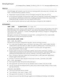 Objective For Resume In Retail   Samples Of Resumes