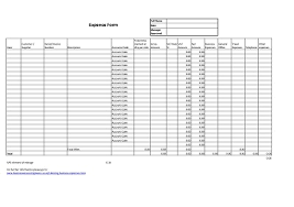 Free Excel Business Expense Template Business Accounting Basics