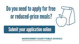 Applications for Free and Reduced Meals Now Available - Montgomery  Community Media
