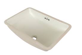 The vista collection of ceramic bathroom sinks from ruvati offers timeless allure for your bathroom vanity. Ronbow Restyle 18 Inch Rectangle Undermount Ceramic Bathroom Vanity Vessel Sink In Biscuit 200532 Bi Buy Online In Botswana At Botswana Desertcart Com Productid 41224909