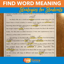 4 ways to teach word meaning with