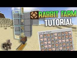 easy minecraft rabbit farm escape