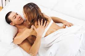 Man And Woman Having Sex In Bed Stock Photo, Picture and Royalty Free  Image. Image 39714195.