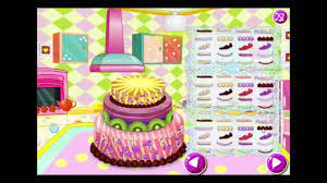 Game Làm bánh sinh nhật - Barbies Birthday Cake - Game Vui