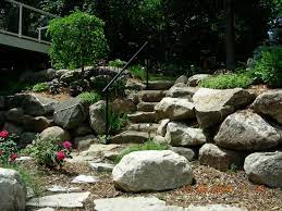 use landscaping rocks to make your yard