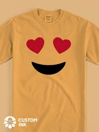 See more ideas about emoji shirt, emoji, emoji party. This Heart Eyes Face Emoji Design Is The Perfect Custom Idea For Diy Emoji Kids Birthday Party Yellow T Shirts Emoji Design Emoji Birthday Emoji Birthday Party