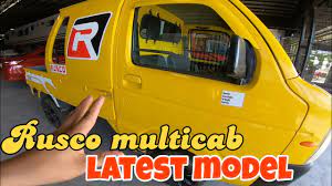 rusco multicab latest model short