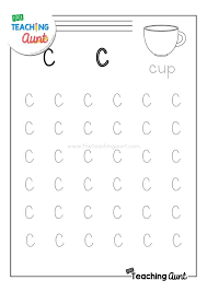 capital letters tracing worksheets