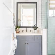 Charcoal Gray Bathroom Vanity Design Ideas