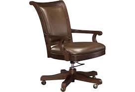 Mid century swivel office chair upholstered, desk chair. Howard Miller Ithaca Hmi 697 012 Upholstered Office Chair With Casters Hudson S Furniture Executive Desk Chair