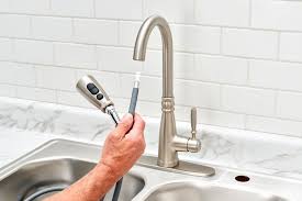 how to clean moen kitchen faucet