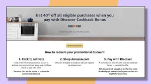 You can also choose to receive an alert when your minimum payment is due, your payment is posted, or a merchant refund is posted or a balance. Save Up To 40 At Amazon With Discover Credit Cards Cnn